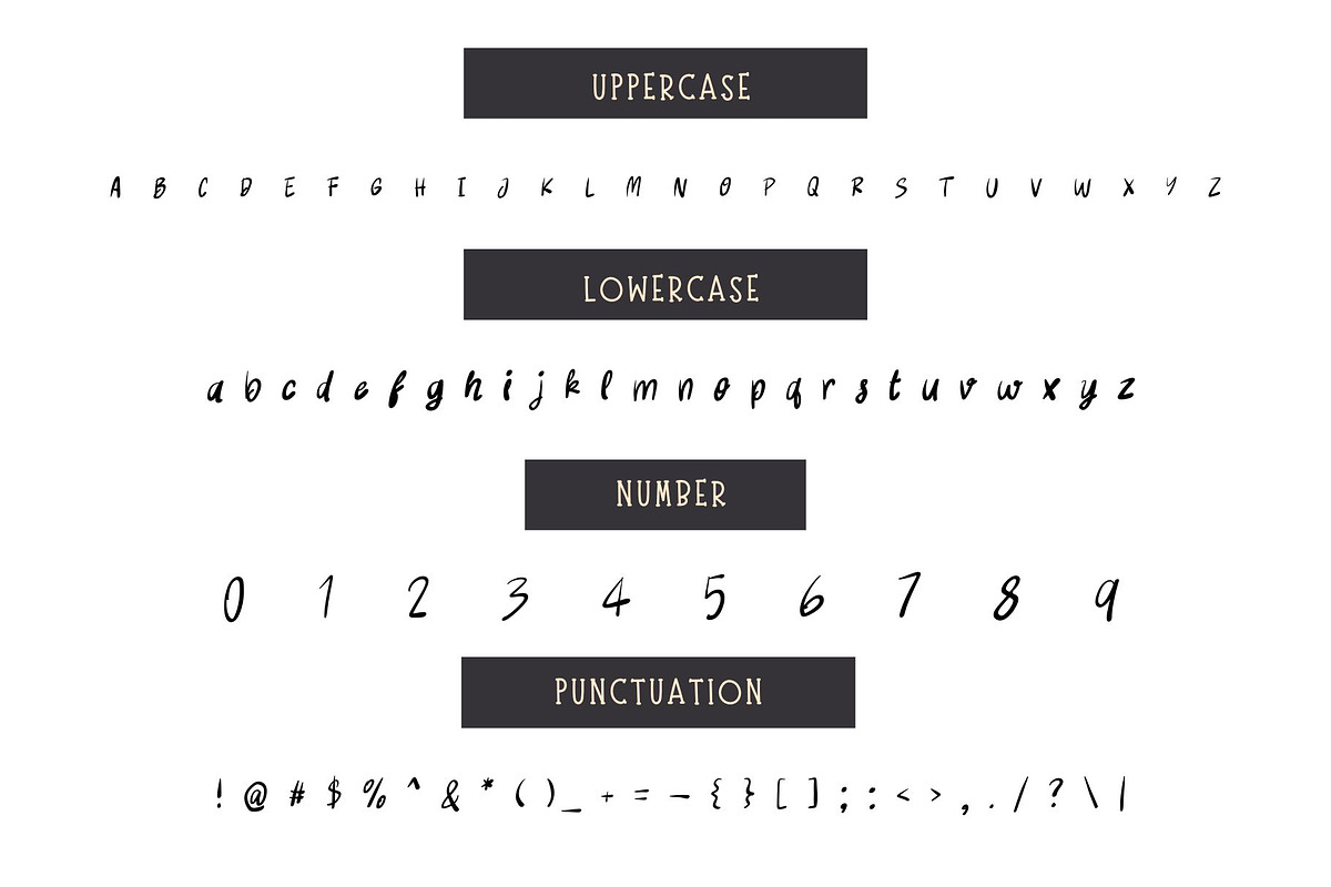 Paulina is a cute handwritten font, a Handwritten Font by Brown Cupple (Photo 4 of 5)