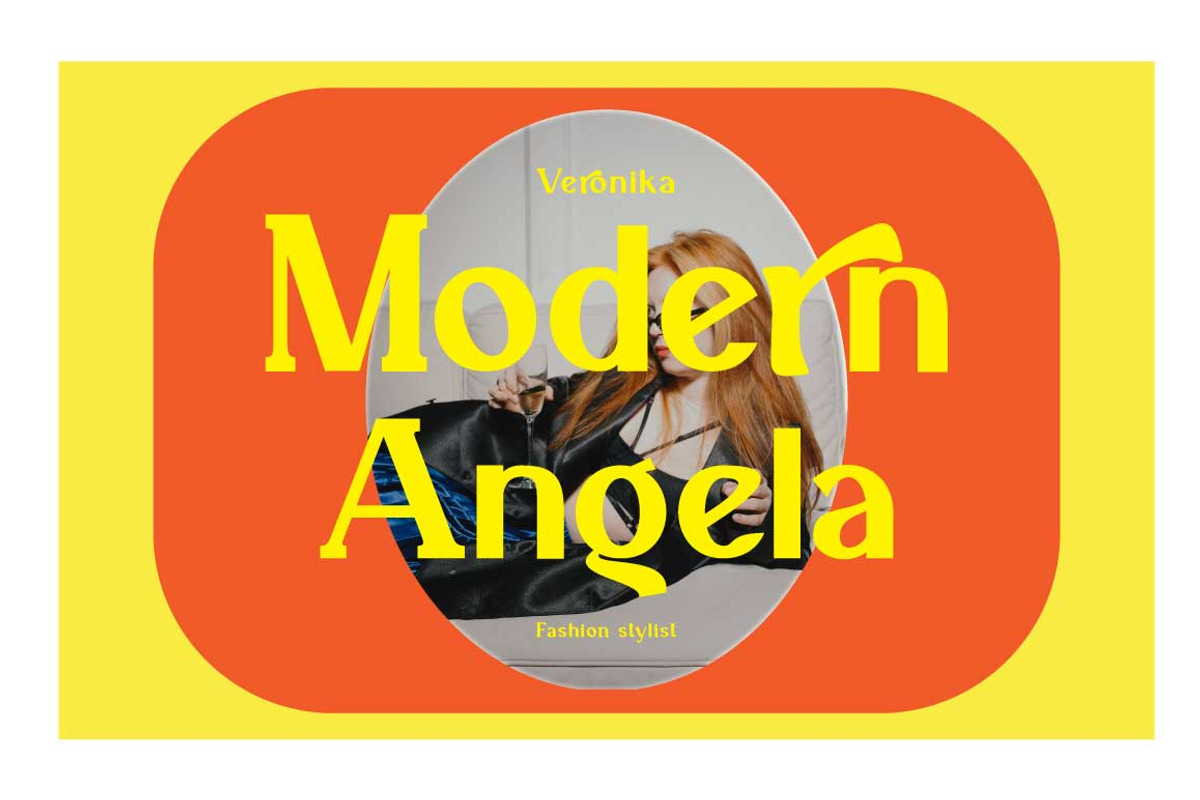 Veronika Display Font, a Serif Font by Cut Story (Photo 5 of 14)