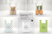 Clear Bag with Vest Handle Mockup, a Product Mockup by INCDesign (Thumbnail 4 of 7)