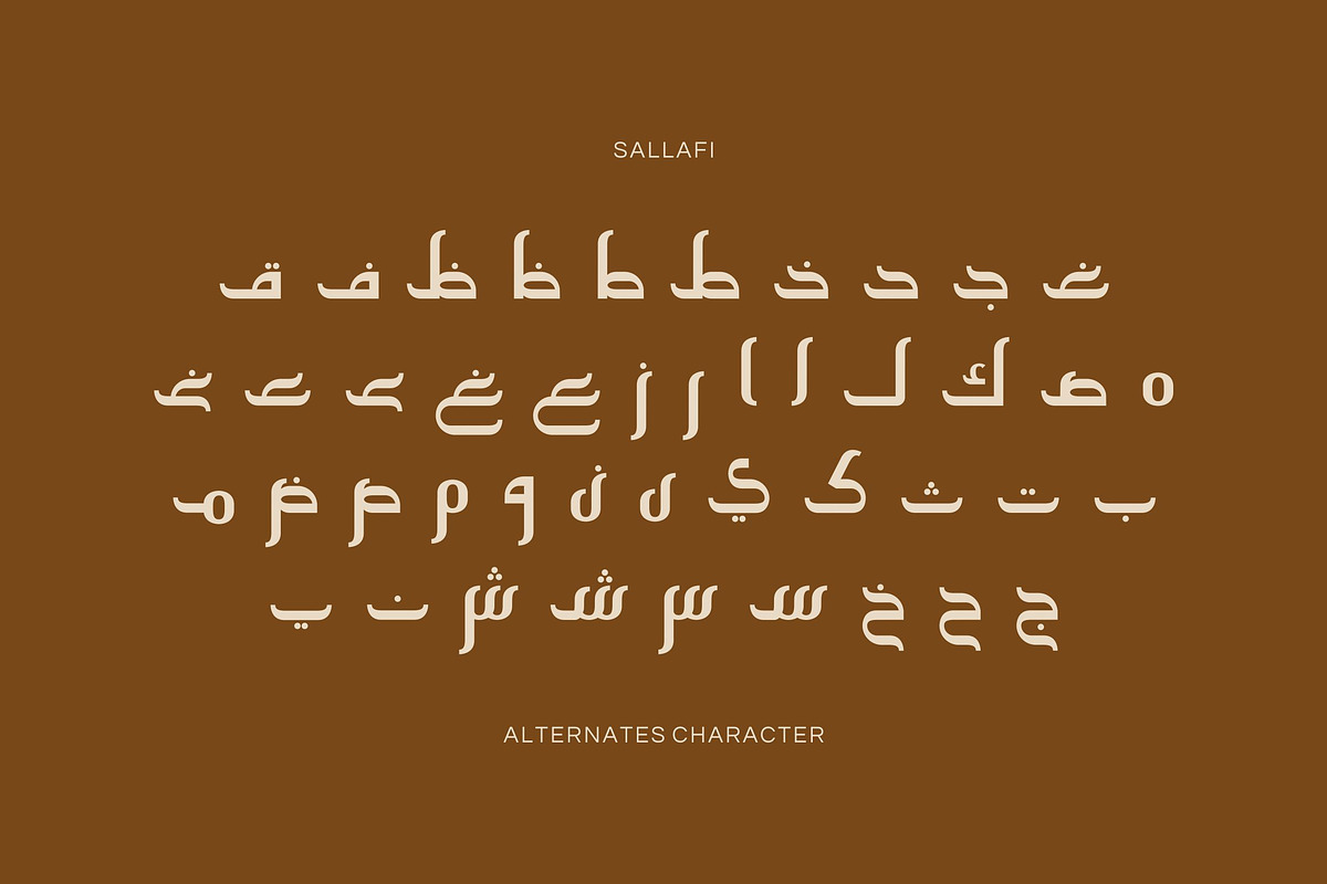 Sallafi - Arabic Font Style, a Font by Imoodev (Photo 4 of 5)