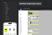 Filllo Parking Space Booking App UI, an UI Kit Template by floxui (Thumbnail 7 of 8)