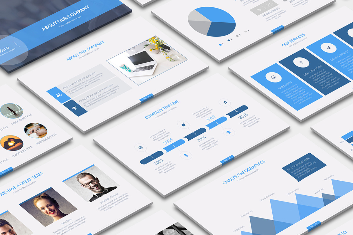 10 Powerpoint Bundle, a Presentation Template by PreFactory (Photo 3 of 11)
