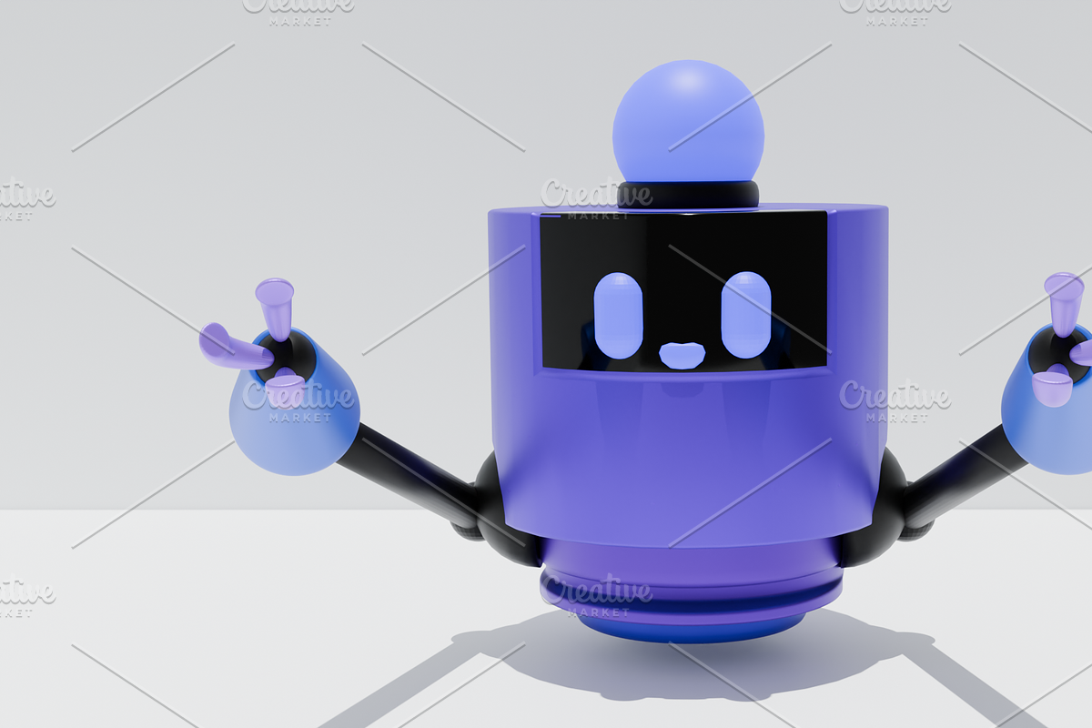 3D Robot for Printing, a Characters & Person 3D Model by oleksandra_nazarova (Photo 1 of 4)