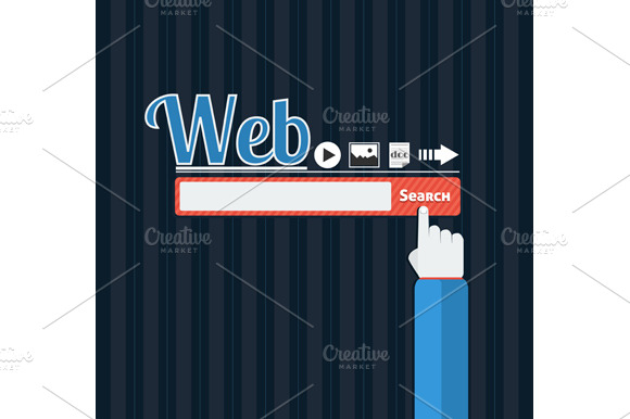 Search bar browser in flat preview 5