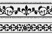 Beautiful floral decoration elements, an Illustration by Amazin_art (Thumbnail 9 of 17)