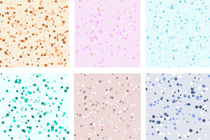 Pastel Dotted Texture Digital Papers