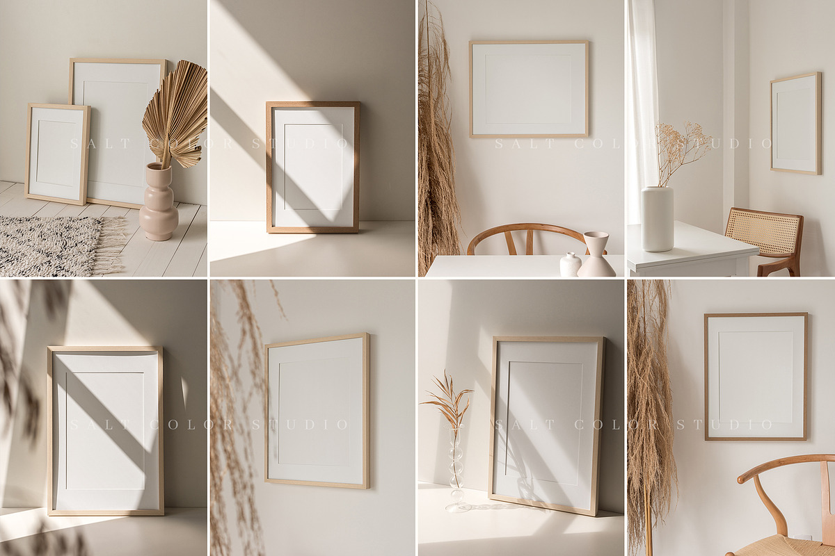 Roca Frame Mockup Bundle - JPG + PSD, a Household Mockup by Salt Color Studio (Photo 8 of 14)