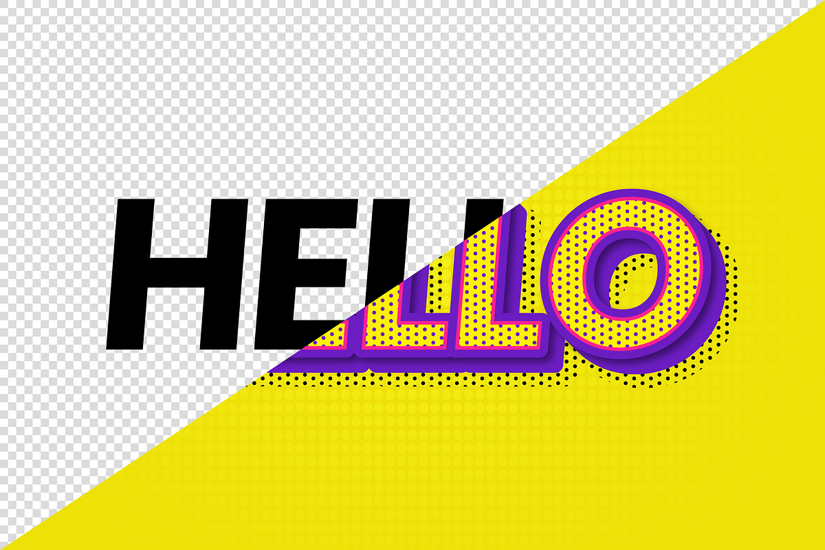 16 Pop Art Style Text Effects | EPS, a Layer Style Add-On by padilah_a (Photo 2 of 20)