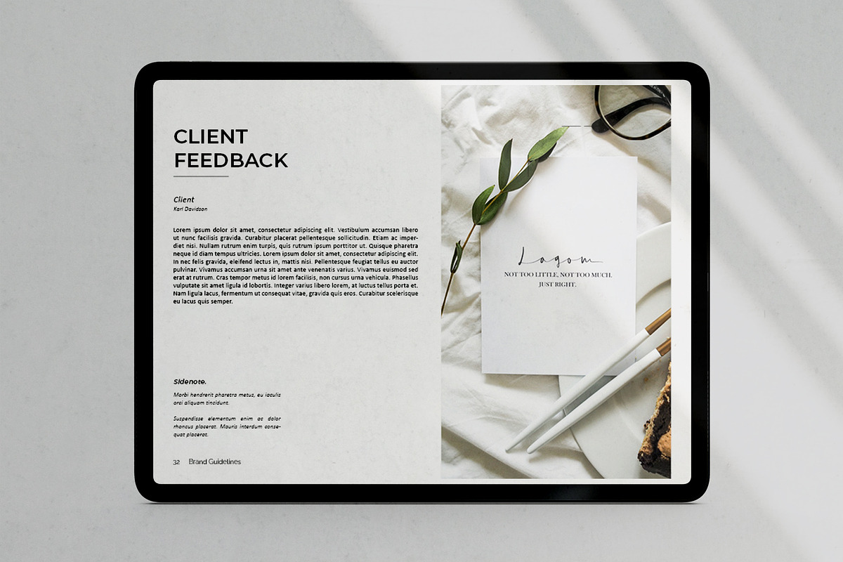 Brand Guidelines, a Brochure Template by Analogi Studio (Photo 17 of 20)