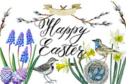 Easter set, an Illustration by Watercolor life (Thumbnail 1 of 5)