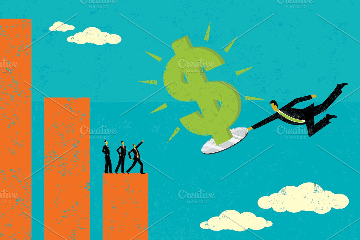 Business Concepts Bundle 07 Men, a Person Illustration by retrorocket (Photo 13 of 15)