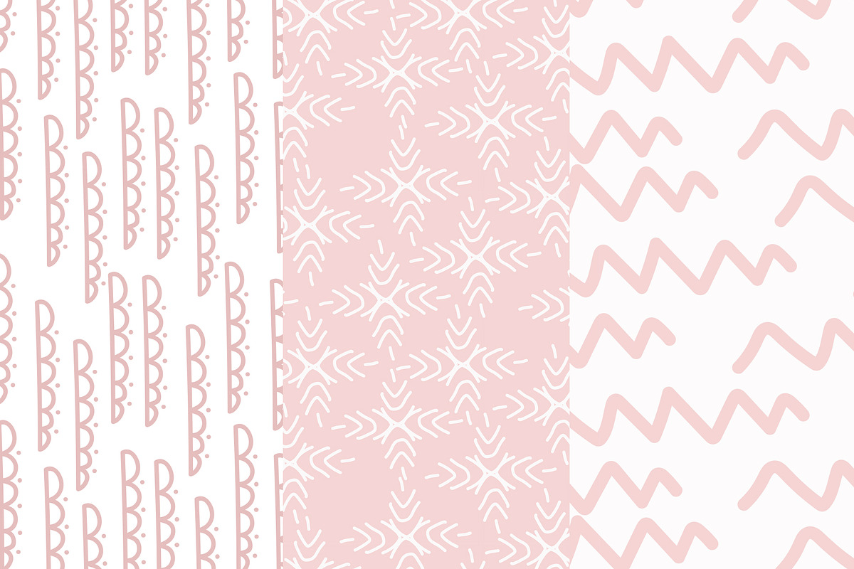 21 Hand Drawn Vector Pattern, a Pattern Graphic by Pixavics (Photo 5 of 11)