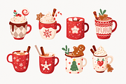 Christmas Sweets Illustrations, a Seasonal Illustration by Anna Studio (Thumbnail 10 of 12)