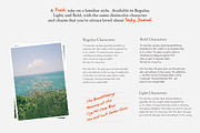 Tacky Journal - Handwritten Notes, a Handwritten Font by Bale Type (Thumbnail 4 of 12)