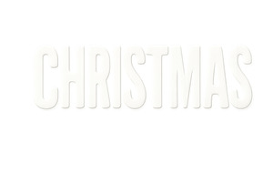 Christmas text in white on a transpa, an Illustration by Dvoevnore photos