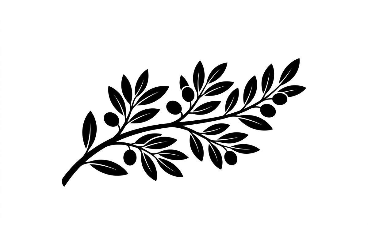 Olive Grove Silhouette Collection, an Object Graphic by Designs_River (Photo 2 of 3)