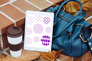 15 Geometric Patterns Brush Stamps, a Brush Add-On by Manifesto Design Gallery (Thumbnail 2 of 5)
