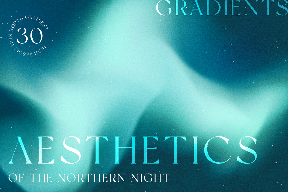 Northern lights - Gradient Textures, a Texture Graphic by Pamyatka Shop (Photo 14 of 14)