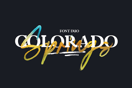 Colorado Springs Font