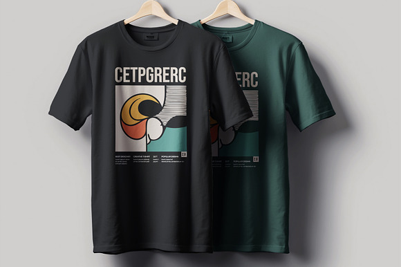 T Shirt Design Template preview 7