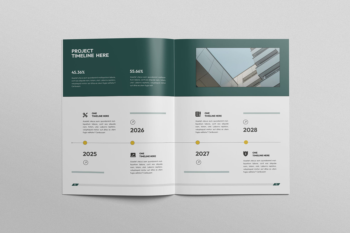 Corporate Project Proposal, a Brochure Template by KreateTribe (Photo 6 of 8)