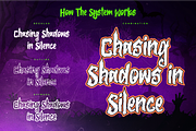 Rotten Spirits - Layered Horror Font, a Handwritten Font by agnyhasyastudio (Thumbnail 13 of 15)