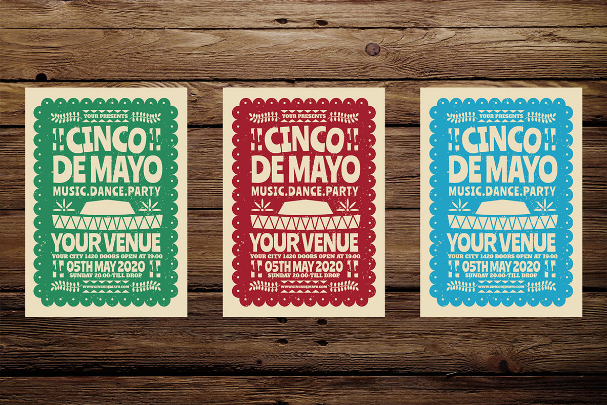Cinco De Mayo Festival, a Flyer Template by Aiyari Graphic (Photo 1 of 3)