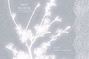 Floral Halftone & Ink PNG Overlays, an Object Graphic by alonahaidash (Thumbnail 3 of 11)
