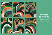 Nostalgic Abstract Art, a Decorative Illustration by Housui Patterns (Thumbnail 2 of 8)