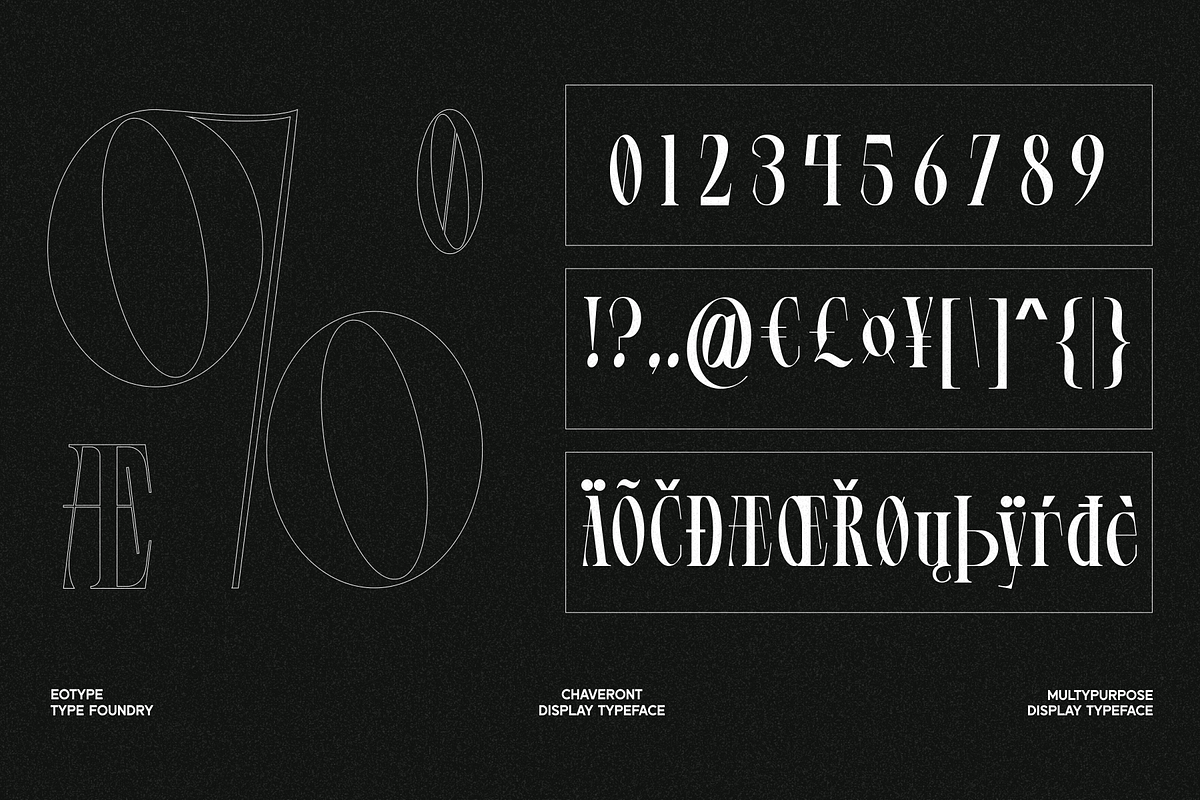 Chaveront, a Serif Font by Eotype Studio (Photo 9 of 14)