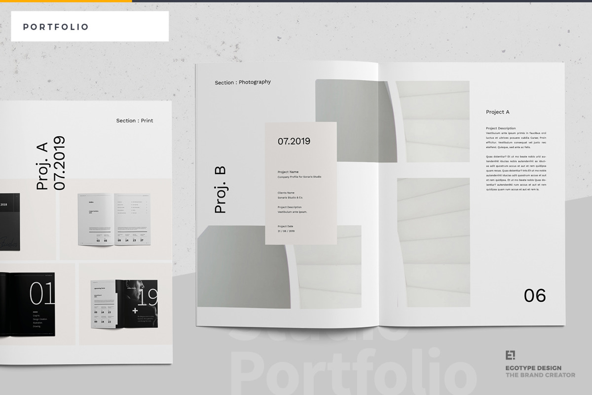 Circle Portfolio, a Brochure Template by Egotype (Photo 9 of 21)