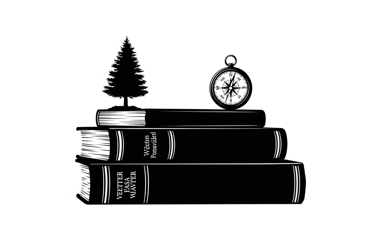 Vintage Book Stack Adventure Bundle, an Illustration by Designs_River (Photo 11 of 31)