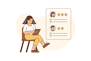 Job Recruitment Illustration, an Object Graphic by Jump Studio (Thumbnail 3 of 12)