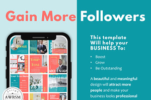 Color Beautiful Instagram Template