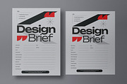 Gray Company Design Brief, a Flyer Template by graphicook (Thumbnail 2 of 2)