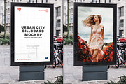 Urban City Billboard Mockups, an Advertising Mockup by Andre28 (Thumbnail 1 of 6)