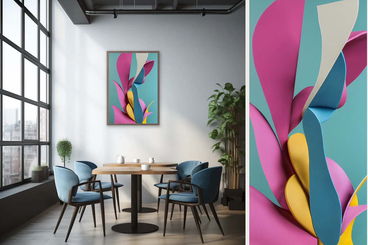 15 pop art abstract plant modern, a Decorative Illustration by ARTOZEN DIGITAL (Photo 10 of 15)