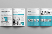 Company Profile & Report Template, a Brochure Template by E-Type (Thumbnail 5 of 13)