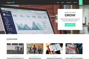 Highstake WordPress Theme