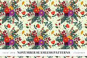 Cosy Autumn Seamless Papers, a Pattern Graphic by illuztrate (Thumbnail 3 of 5)