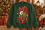 Merry Christmas Coquette Bow Graphic, an Object Graphic by Daisy Design (Thumbnail 2 of 3)