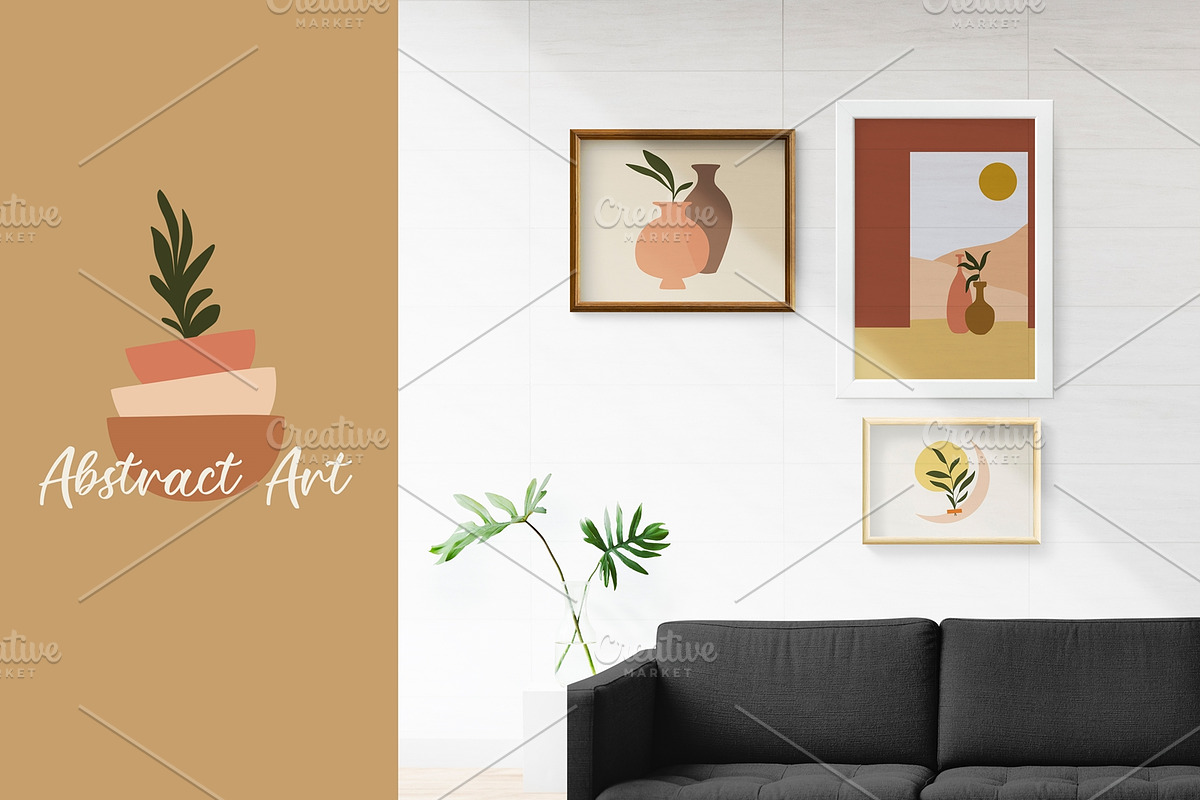 Modern Abstract & Botanical, an Illustration by Hanazumi (Photo 17 of 21)