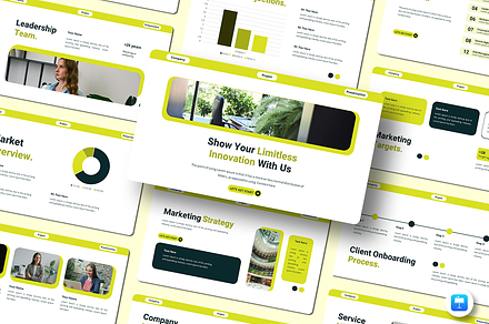Creative Company - Keynote Template, a Presentation Template by QR Design Studio