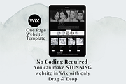 Clinical Spa Wix One Page Website, a Wix Template by Click & Create Co (Thumbnail 2 of 7)
