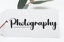 Photography | Script Font