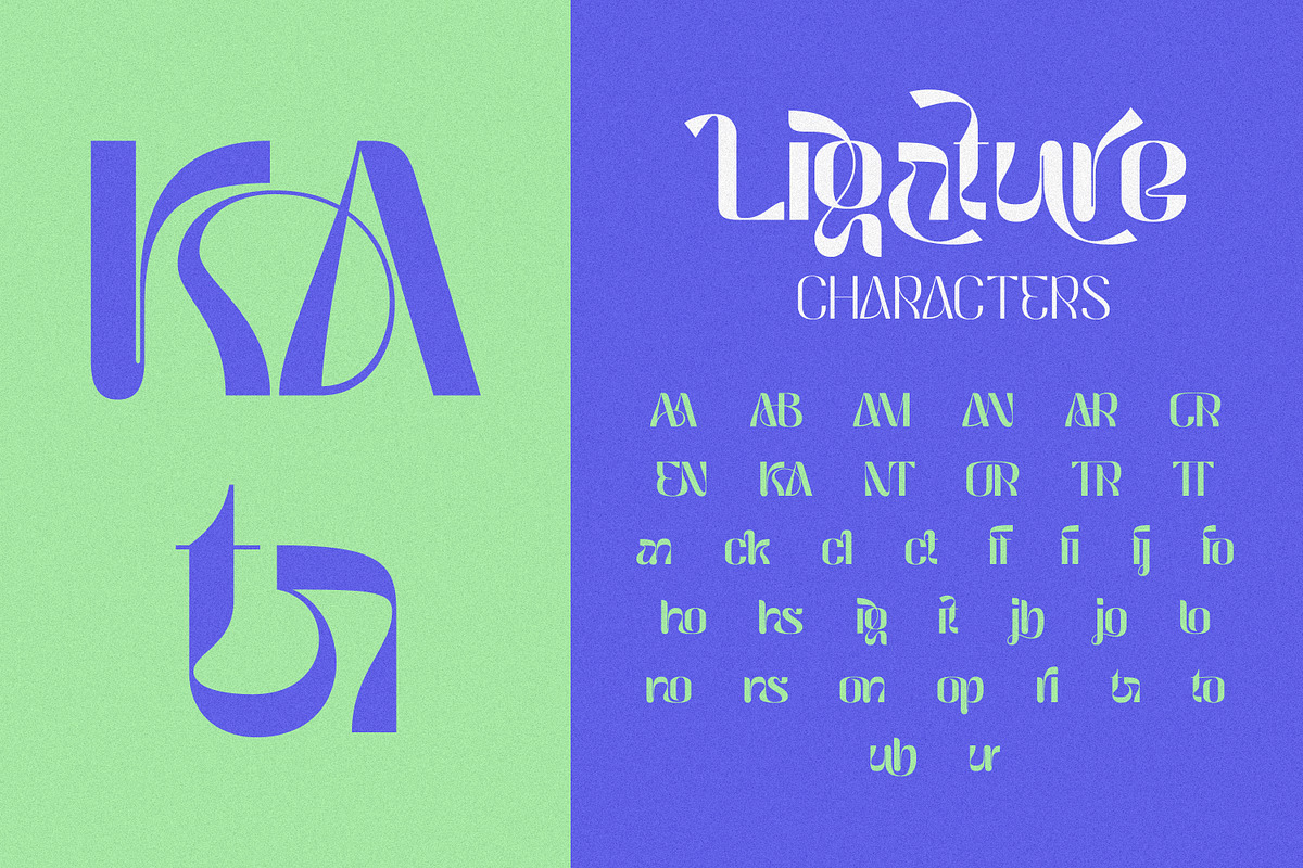 Kardigan - Retro Display Font, a Sans Serif Font by Ekahermawan (Photo 11 of 14)