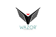 WAZOR Logo Template, a Branding & Logo Template by Micro Designs (Thumbnail 3 of 3)