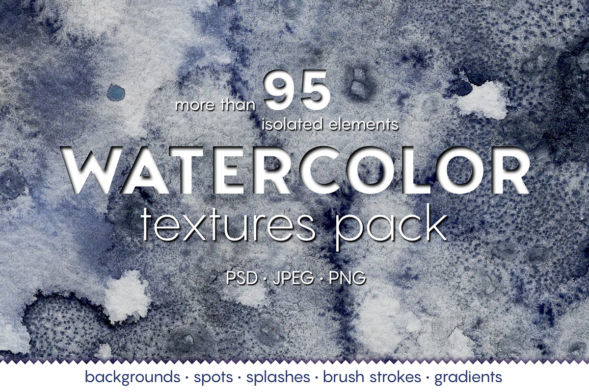 WATERCOLOR textures pack, a Texture Graphic by Anastasia Koba (Photo 1 of 14)