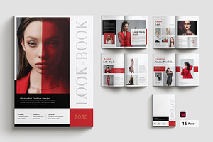 Fashion Look Book Design Layout, a Magazine Template by Cleffon_Graphic_Studio