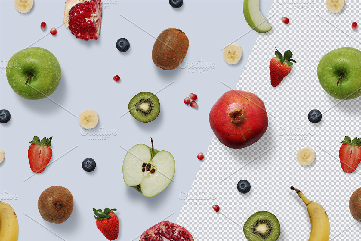 10 Food Photography Patterns, a Pattern Graphic by h3design